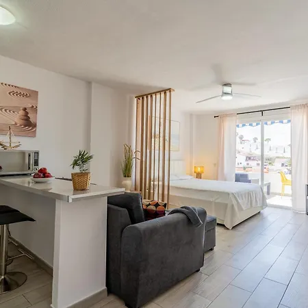 Lägenhet Modern With Ocean Views And Heated Pool In Malibu Park Costa Adeje (Tenerife)